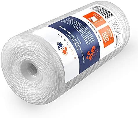 Aquaboon 1 Micron 10 x 4.5 String Wound Water Filter Cartridge 20-Pack - Image 6