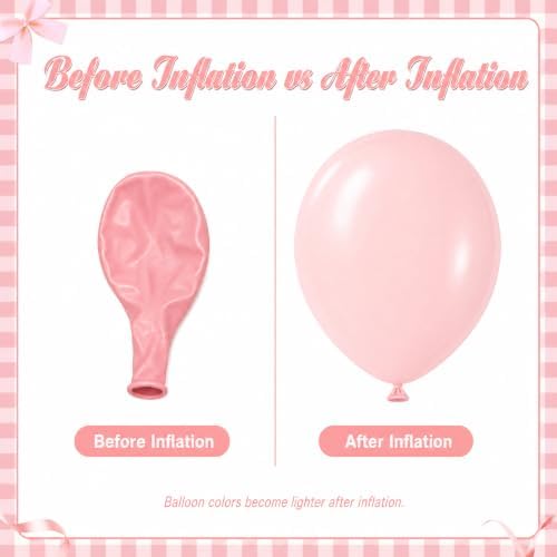Pink Balloon Arch Kit, 145Pcs Baby Shower Birthday Decor - Image 4