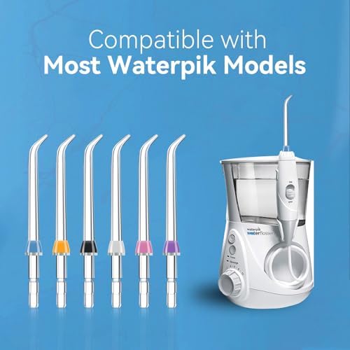 Replacement Tips for Waterpik Water Flosser Classic Jet Tips Waterpik' Replacement Parts and Other Oral Irrigators (6 Classic Jet Tips) - Image 4