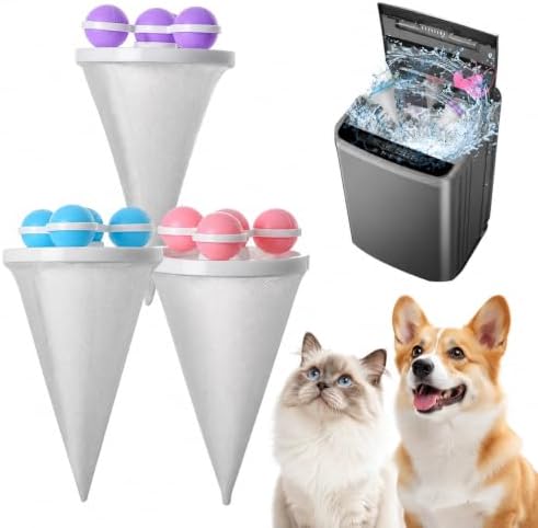 Washing Machine Hair Filter Mesh Bags, Floating Washing Machine Filter Bags, Reusable Lint Catcher for Washing Machine, Washing Machine Lint Catcher for Laundry by Unknown