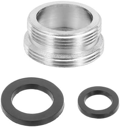 uxcell Faucet Aerator Adapter,M24 Male to M22 Male Brass Faucet Adapter by uxcell
