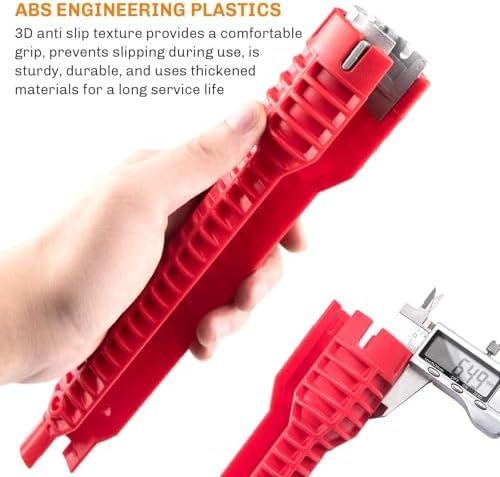 14-in-1 Faucet & Sink Wrench, Multi-Functional Tap Spanner Tool - Image 4