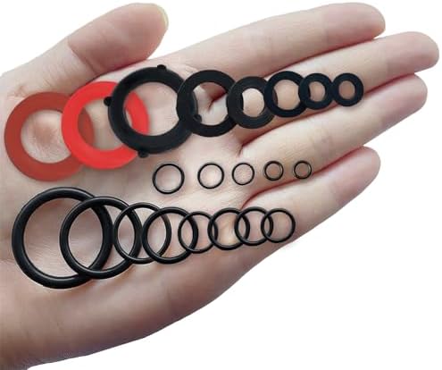 610 Pcs 30 Size Water Hose Gasket and O Ring Rubber Nitrile Washers Set - Image 7