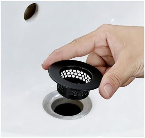 2Pcs Polished Silver Shiny Drain Strainer - Fits 1.25"-1.60" Hole | Stainless Steel Hair Catcher for Bathroom/Bathtub/Laundry/RV Sink - Image 4
