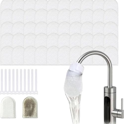 Faucet Filter Cotton Bag, Universal Water Filter for Sink Faucet，50 by Unknown