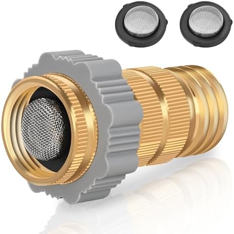 Nilight RV Hi-Flow Water Regulator Lead-Free Brass Valve 3/4" Thread by Nilight