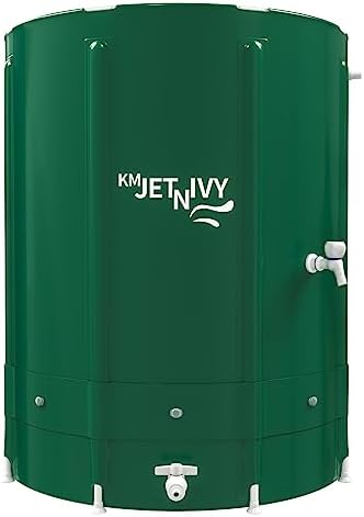 Rain Barrel Anti-Collapse Collapsible Rainwater Collection System,Portable Water Storage Tank,Garden Water Catcher(265G) by Enjoyyourlife