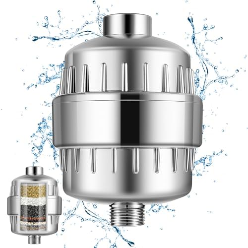 25 Stage Shower Filter, Powerful Shower Head Water Filter for Hard Water by Unknown