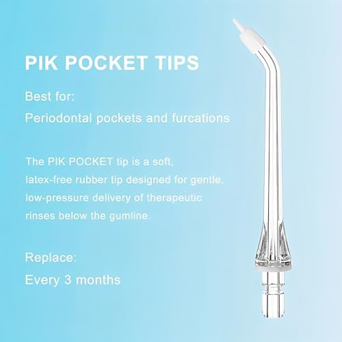 Replacement Heads Tips for Onlyone FC5090 Water Flosser, 5 Pocket Tips - Image 7
