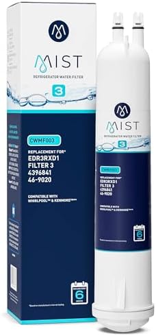 Mist EDR3RXD1 Water Filter, NSF 42, 1 Pack by MistWaterAirFilters