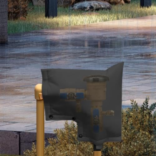 Water Meter Insulation, Winter Backflow Preventer Insulation Cover, Watering Equipment Winter Insulation Cover Pouch, Winter Freeze Protection for Valves, Meter, Controller - Image 7