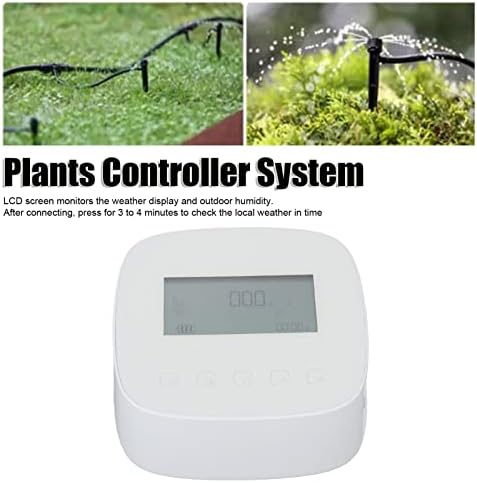 Pl Controller System for Tuya Voice Control Solar Charging Garden Irrigation System Dual Pump System Saving Water for Lawn for Hanging Basket - Image 2