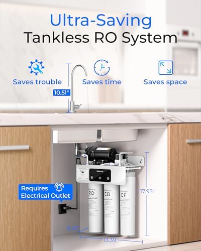 Waterdrop T3-C RO Water Filtration System, Plug-in Required, 450 GPD - Image 2