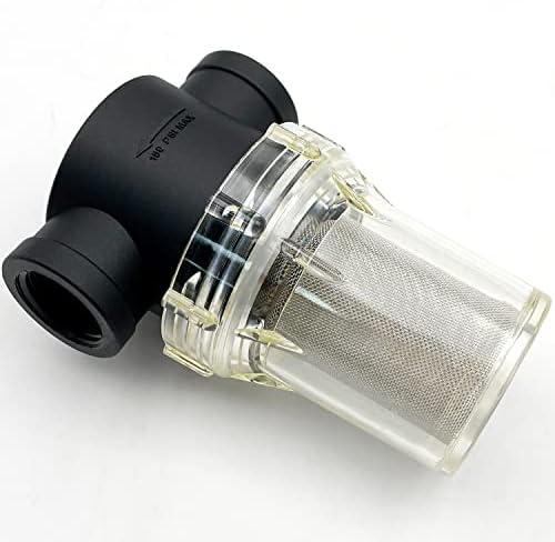 1/2" Female NPT in-Line Strainer with 40 mesh Stainless Steel Filter Screen (1/2“ 40 Mesh) - Image 5