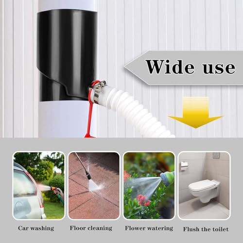 Rain Water Collection Barrel Portable Rainwater Catchment System - Image 3