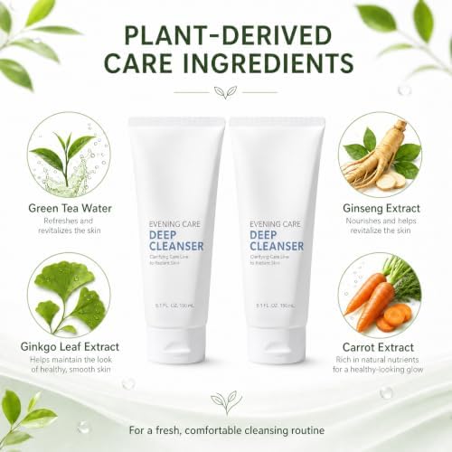 Evening Care Deep Cleanser 5.1 fl.oz (150 ml) x 2 pack - Image 4