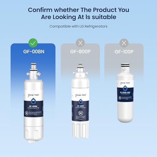 GLACIER FRESH 4874960100 Water Filter Replacement, 1 Pack - Image 2