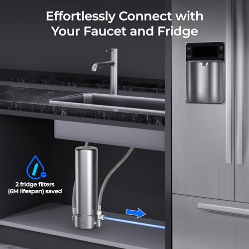 Waterdrop AP13 Under Sink Water Filter and Refrigerator Water Filter 2-in-1 - Image 2