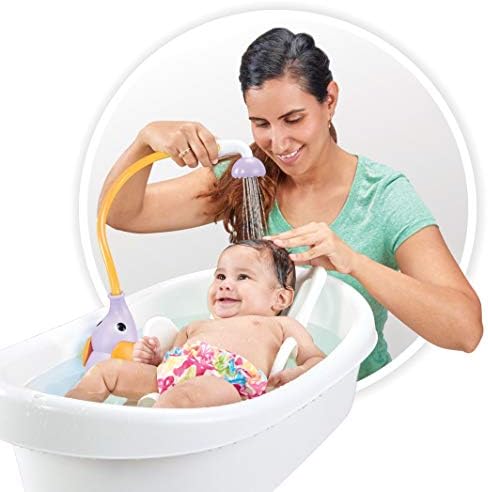 Yookidoo Elephant Baby Bath Shower Purple - Image 2