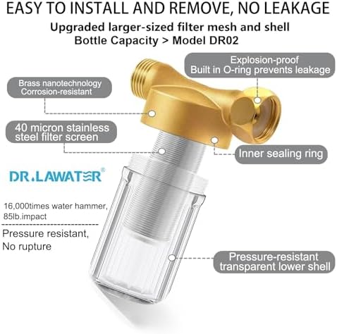 Reusable Brass Washer Wate Filter, Washing Machine Water Filter - Image 2