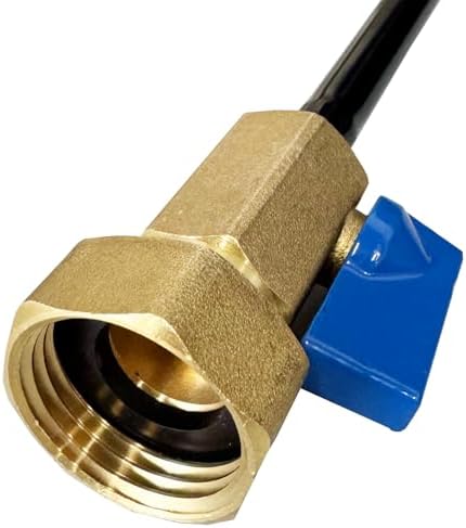 Camper/RV water heater flush wand | Reverse rv Sediment Cleaner with Copper Handle | Easily Attaches to Standard Garden Hose & include Sealing tape - Image 4