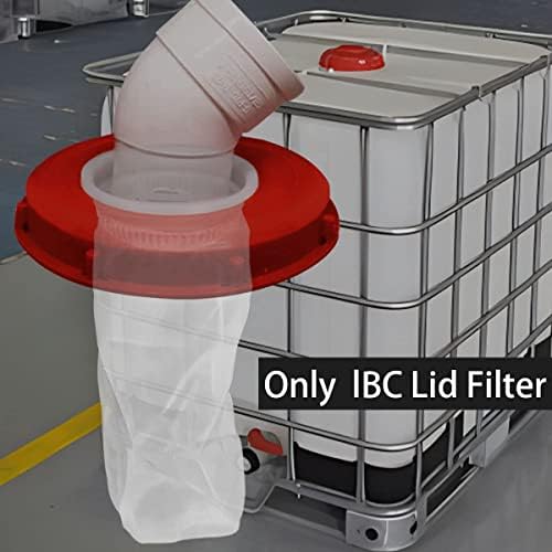 IBC Lid Filter Nylon Screen IBC Tote Lid Filter for Water Tank Washable 2 Pieces - Image 3