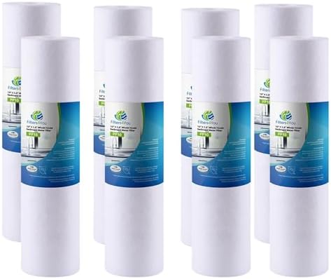 CFS Sediment Filters Compatible with EV953440, EC110, 1 Micron, 8 Pack by CompleteFiltrationServices