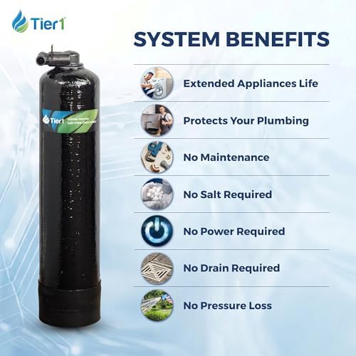 Tier1 900,000 Gallon Salt-Free Whole House TAC Scale Prevention System - Image 3