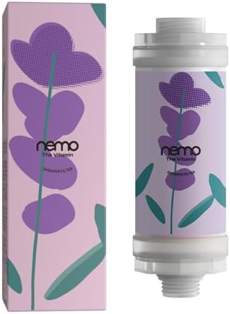 NEMOFILTER Vitamin C Shower Filter for Hard Water, Removes Chlorine, Metals by Unknown