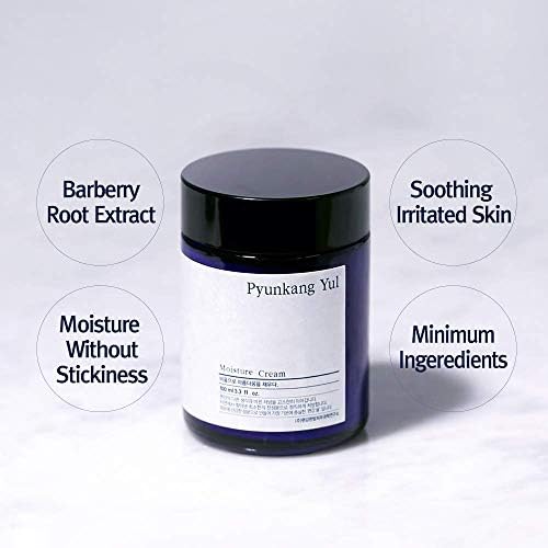 Pyunkang Yul Moisture Cream - Korean Skin Care Face Cream - Facial Moisturizer for dry and combination skin types - Natural Ingredients Shea Butter, jojoba seed oil deeply moisturize Skin - 3.4 Fl oz - Image 3