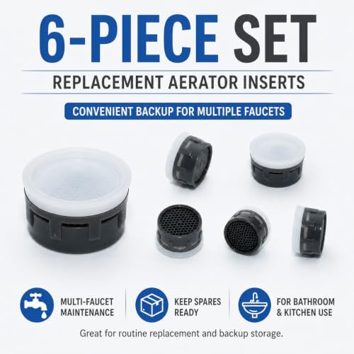 6PCS 216721 Faucet Aerator Insert for Moen Faucets - Image 7