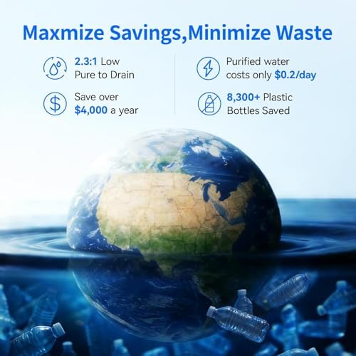 Philips Tankless Reverse Osmosis System, 600 GPD, Self-Cleaning RO System - Image 4