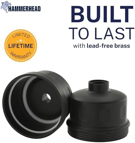 Hammerhead Metal Shower Head Filter, KDF-55 Removes Chlorine & Chemicals - Image 4