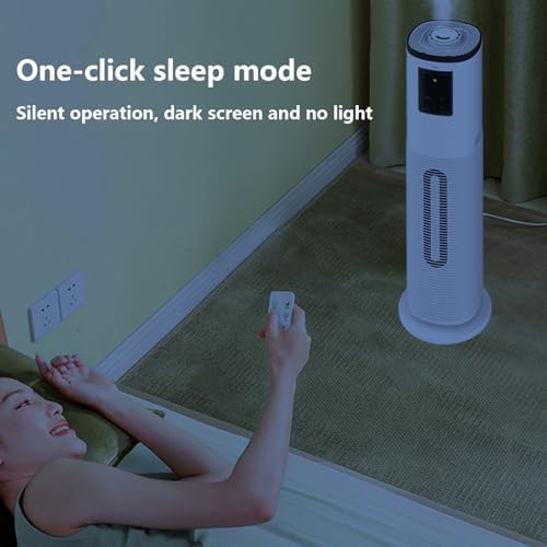 Floor-standing Humidifier Household Water-adding UV Purification Silent Fine Atomization Air Purification Aromatherapy Machine Atomizer (A) - Image 7