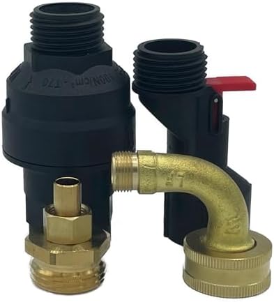 Water Block Automatic Toilet Leak Detector & Shutoff Valve Kit - Stops Leaks, Prevents Floods & Property Damage, Saves Money & Conserves Water - Includes Fittings - Tight Space Horizontal Installation - Image 2