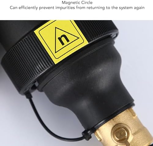 Garosa Magnetic Boiler Filter Wall Hung Boiler Filter Brass Magnetic Filter with Hose Drain Valve Vent for Central Heating System 5m Accuracy - Image 5