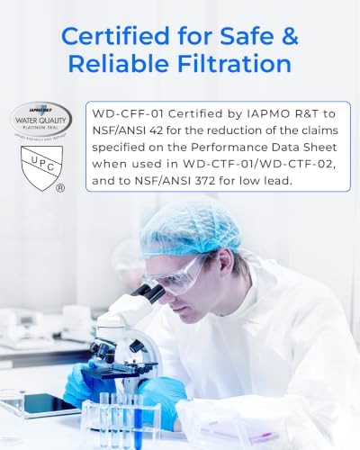 [Original] Waterdrop CFF-01 Water Filter Replacement for WD-CTF-01 - Image 4