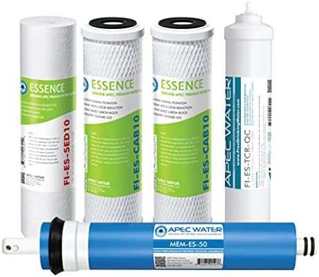 APEC Essence Series 50 GPD Complete Replacement Filter for Undersink System(FILTER-MAX-ES50) by APECWaterSystems