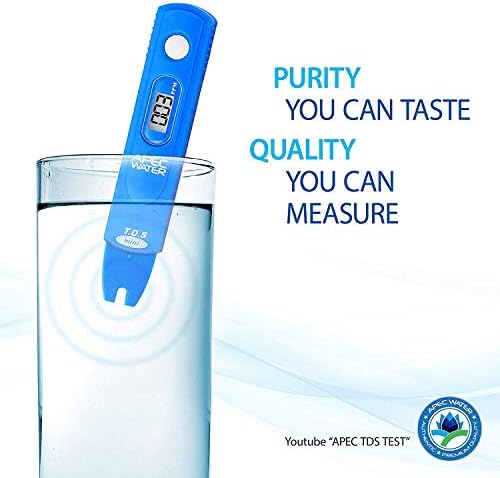 APEC TDS Meter Digital Water Quality TDS Test Kit Meter with Carrying Case, 0 to 1999 ppm Measurement Range, 1 ppm Resolution, +/- 2% Readout Accuracy - Image 2