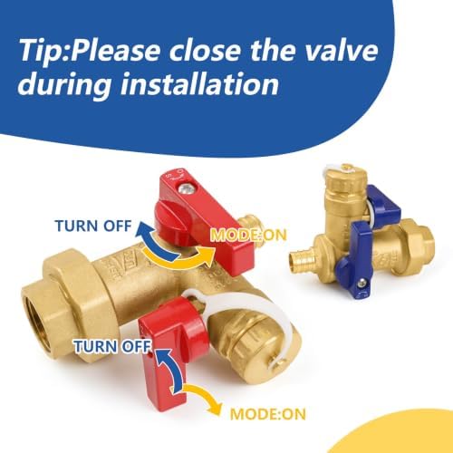 30Set GUOFIS Tankless Water Heater Service Valve Kit,FIPx PEX(TOOL053-30) - Image 6