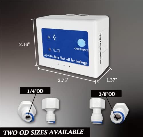 Water Leak Detector with Auto Shut Off Valve for Sink Laundry Basement - Image 5