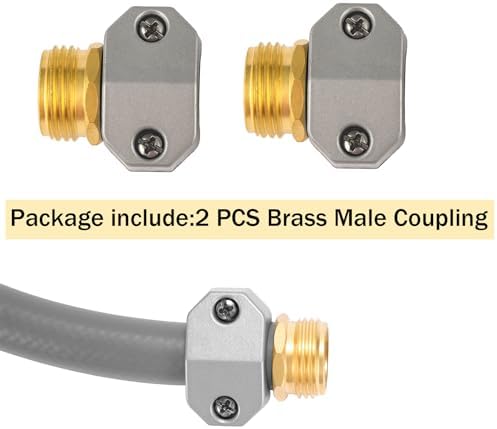 Garden Hose Repair Kits, Fit 3/4" and 5/8" Garden Hose, 2 Pack - Image 6