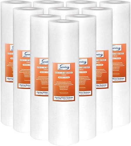 iSpring FP25B Whole House Water Filter Cartridge, 10-Pack by iSpring