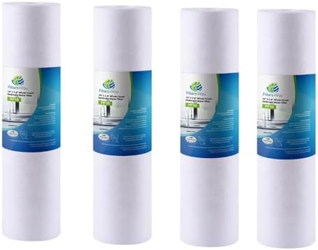 CFS Sediment Filters for FXUSC, GXWH04F, GXWH20S, GXWH40F, HDX25F4, 4 Pack by CompleteFiltrationServices