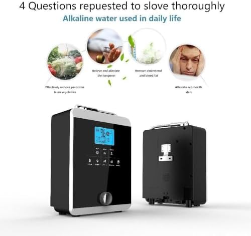 Water Purifier Machine Ionizer | Home Alkaline Filtration System | Produces pH 2.8-11 Water | Up to -800mV ORP | 5 Water Settings | Intelligent Voice Control - Image 2