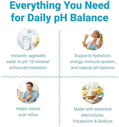 Alkalife pH Booster Drops, 2-Pack, pH 10 Alkaline Water, 360 Servings - Image 2