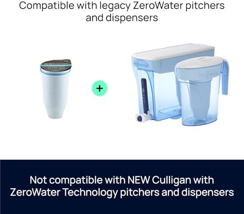 ZeroWater 12-Cup Pitcher Water Filter Removes PFOA/PFAS - Image 2