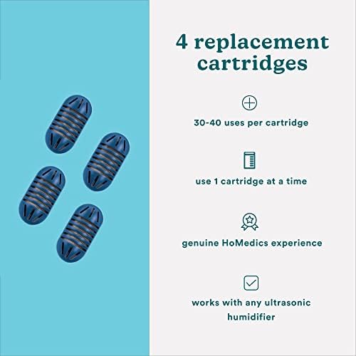 Homedics Demineralization Cartridge for Ultrasonic Humidifiers 4-Pack - Image 5