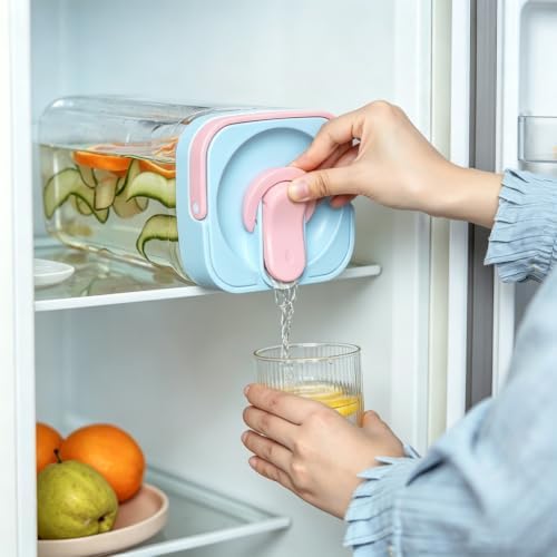 Mini Fridge Water Dispenser,3.5L/0.9Gal Leak-Proof Small Slim Drink Pitcher - Image 3