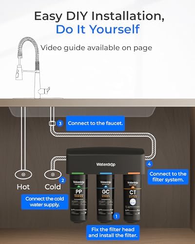 Waterdrop TSA 8 Layer Under Sink Water Filter System, NSF/ANSI 42 Certified - Image 6
